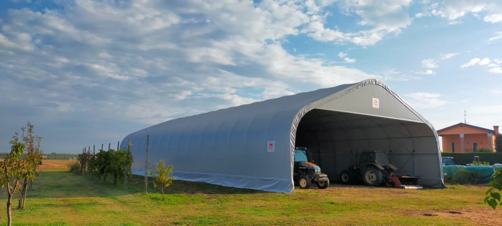 Smart Farm Tunel DUEA — vedere frontală