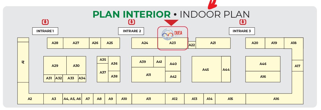 Standul DUEA AgriZooTech A23 la Agraria 2026