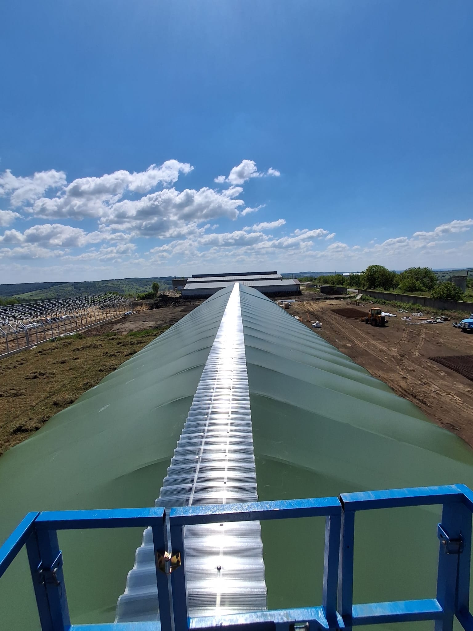 Vedere structuri Smart Farm Tunel, Moldova