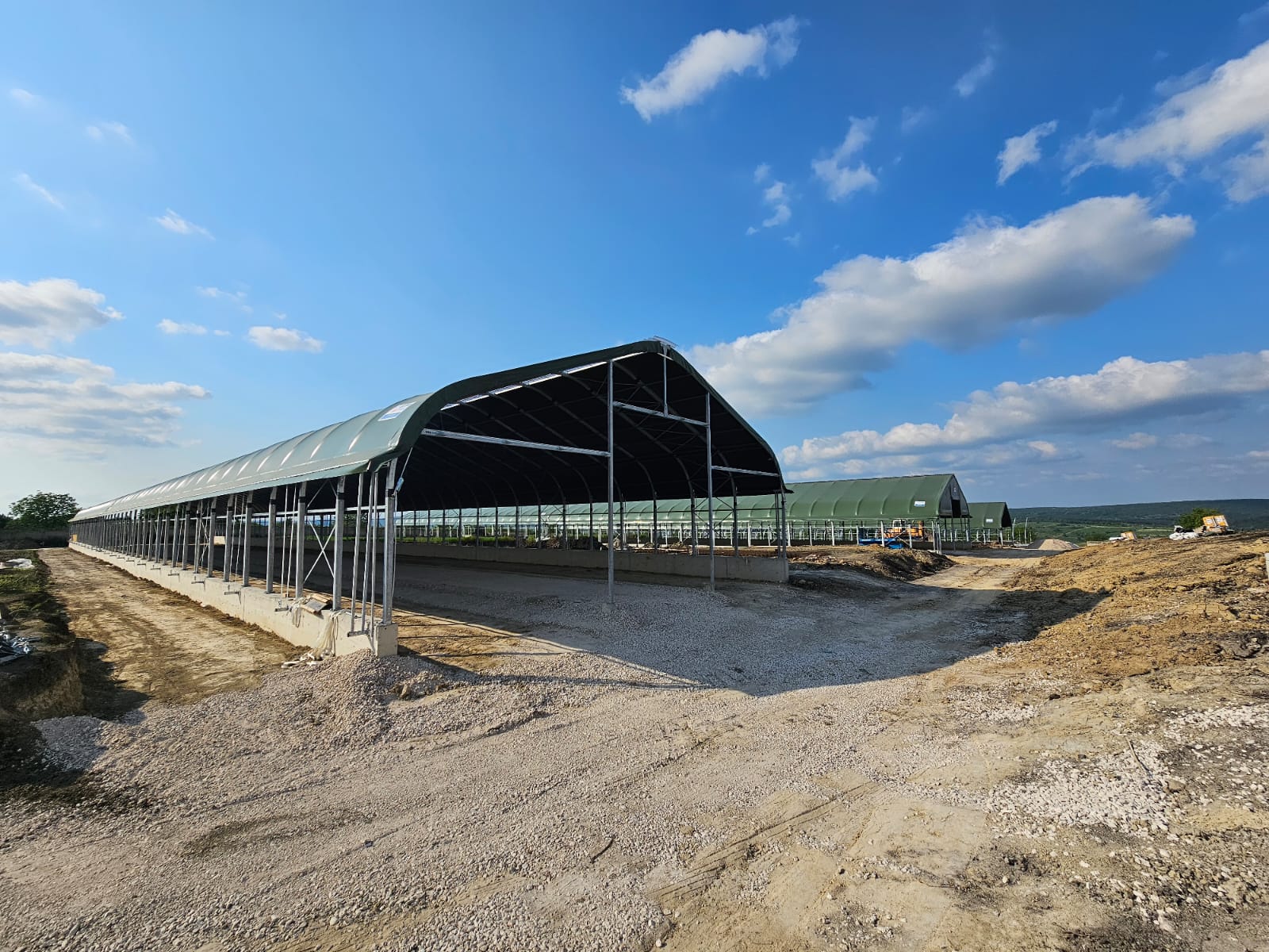 Interior structură Smart Farm Tunel