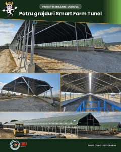 Patru noi structuri Smart Farm Tunel in Moldova